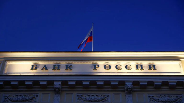 Russia’s central bank raises interest rates to combat ruble decline