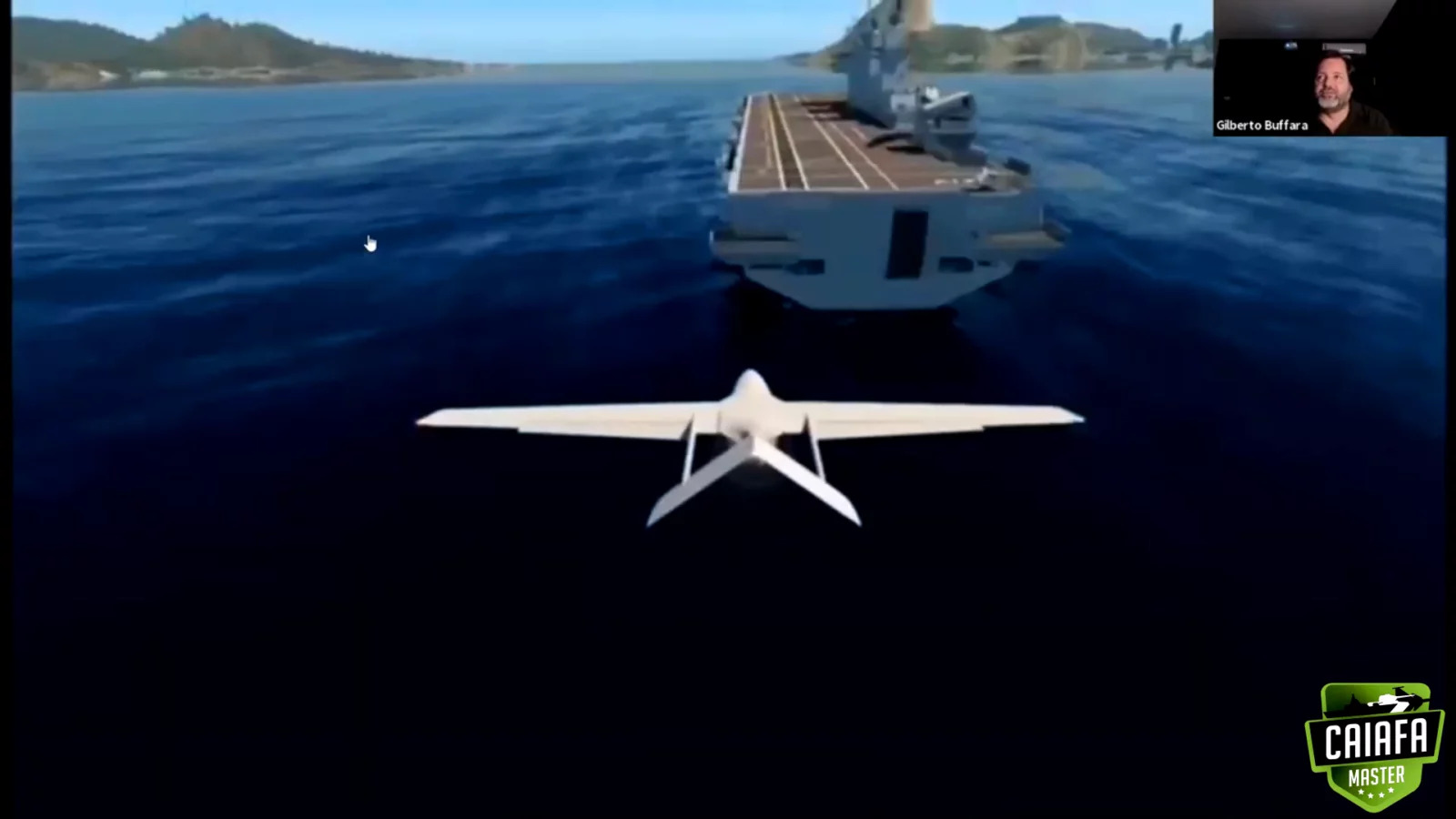 Brazil's Navy teams up with Stella for drone use on Atlantic ship. (Photo Internet reproduction)