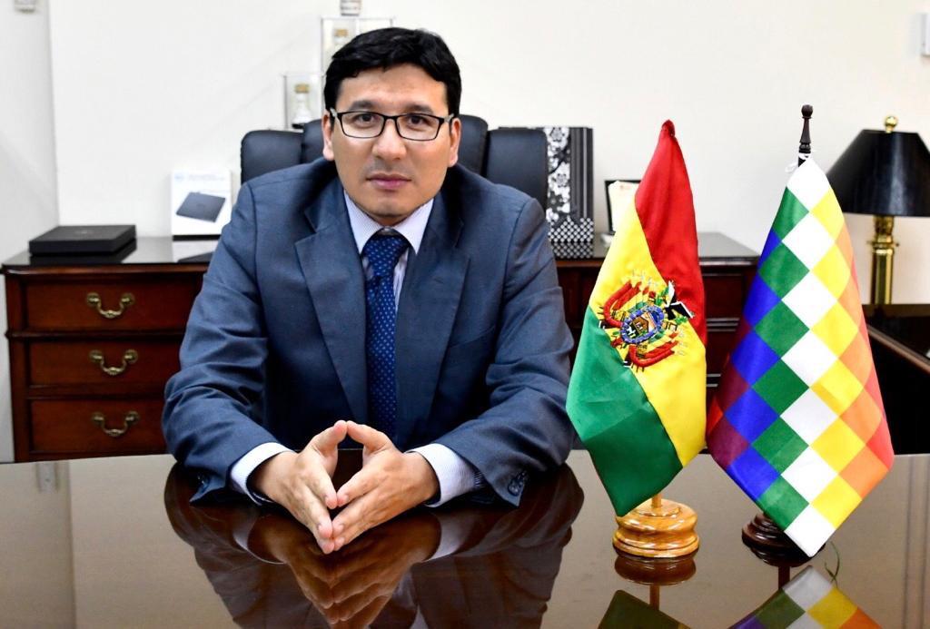 Bolivia's Energy Minister Franklin Molina