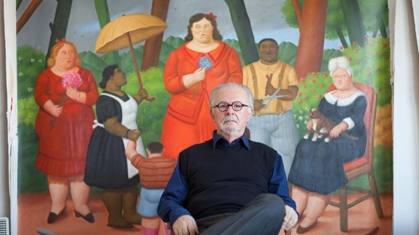 Remembering Botero, Colombia's Iconic Artist. (Photo Internet reproduction)
