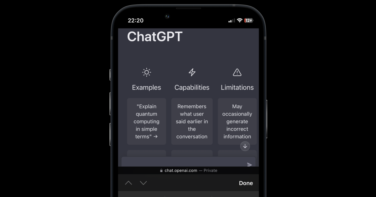 OpenAI Teams Up for AI iPhone. (Photo Internet reproduction)