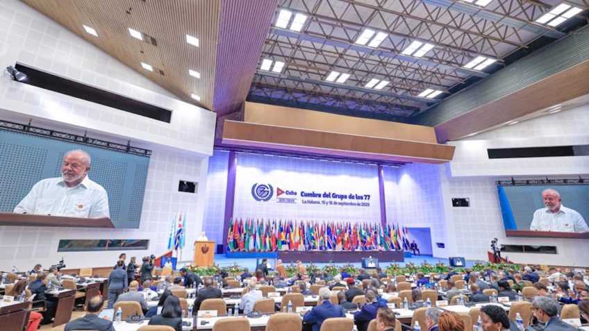 Lula da Silva questions legality of U.S. embargo on Cuba. (Photo Internet reproduction)
