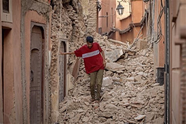 Morocco's Marrakech in Distress After Deadly Quake. (Photo Internet reproduction)
