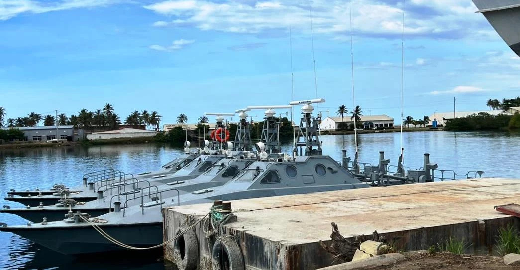 Venezuela's Navy showed new ships and missiles