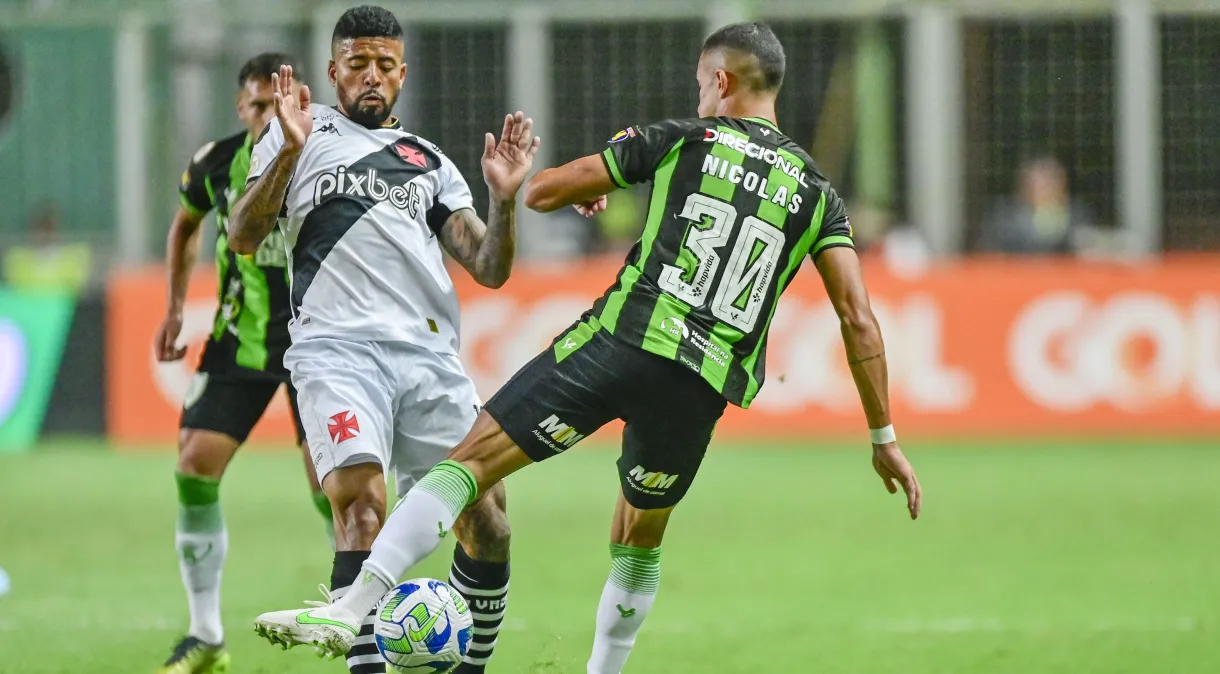 Vasco's Late Goal Beats América-MG, Avoids Relegation. (Photo Internet reproduction)