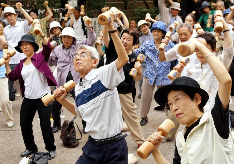 Japan Sets New Record in Older Population. (Photo Internet reproduction)