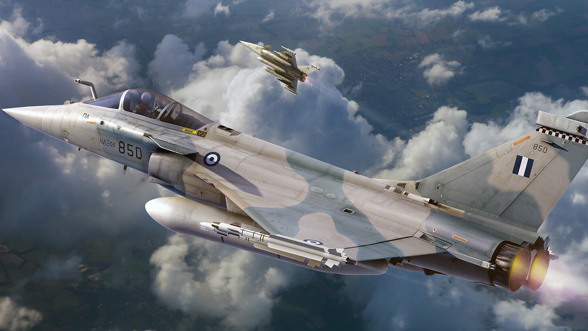 Eurofighter and Rafale Vie for Bangladesh Jet Deal. (Photo Internet reproduction)