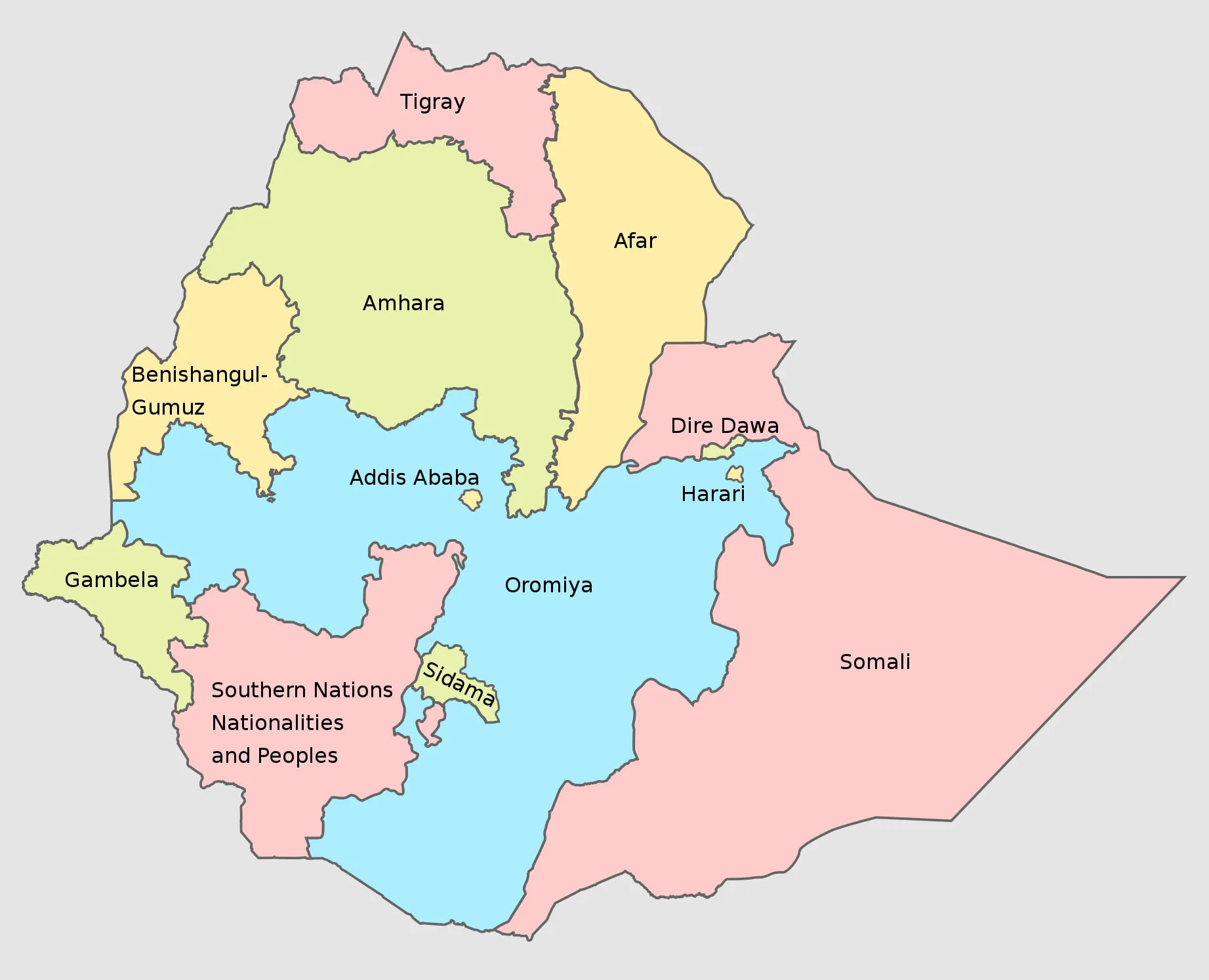 UN Panel Says Ethiopia's Conflict Grows Nationwide. (Photo Internet reproduction)