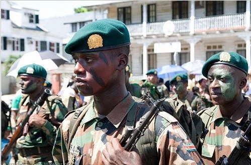 Suriname Joins Haiti Security Effort. (Photo Internet reproduction)