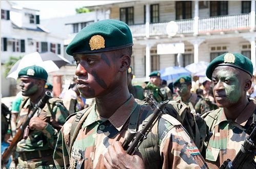 suriname military