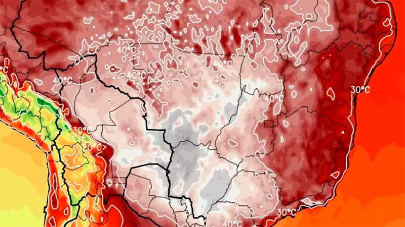 Impending Heatwave in Brazil with Wider Impact. (Photo Internet reproduction)