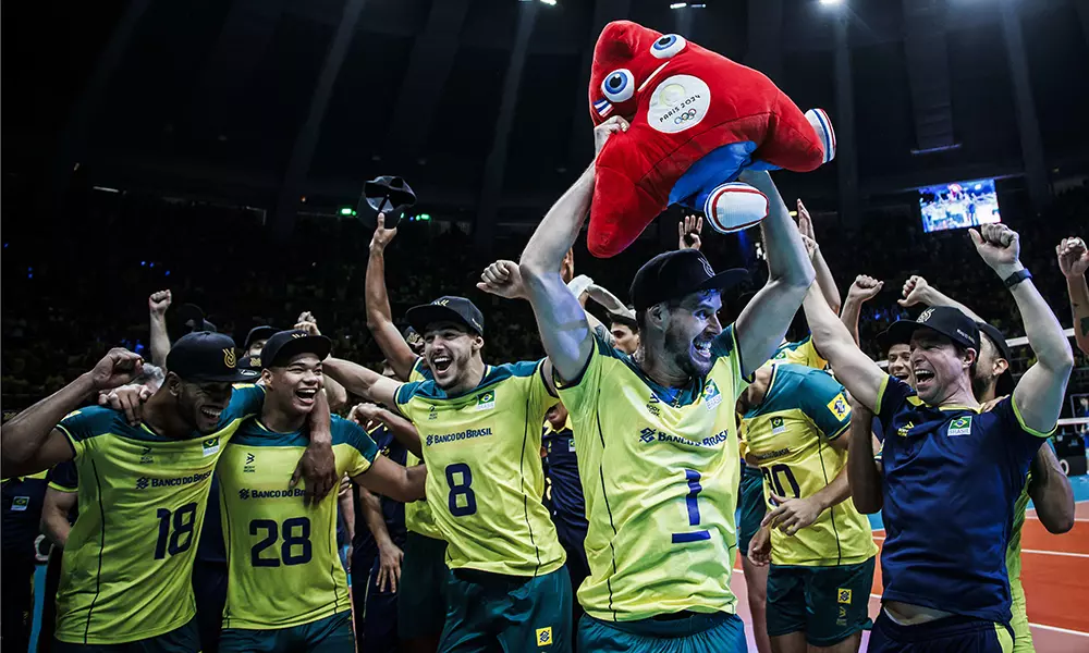 Brazil Beats Italy to Earn 2024 Paris Olympics Spot. (Photo Internet reproduction)