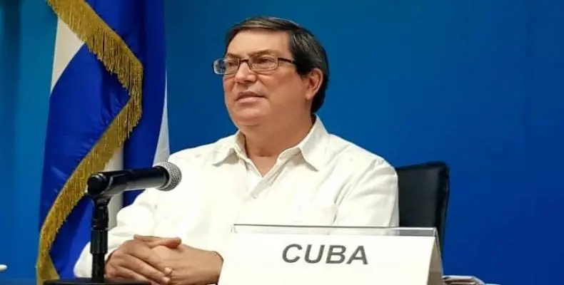 Bruno Rodríguez, Cuba's Foreign Minister,