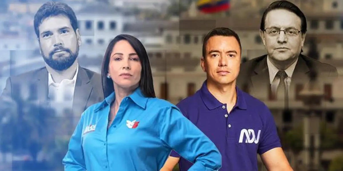 Daniel Noboa and Luisa González (1)