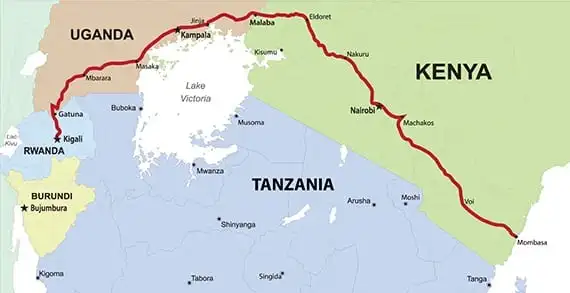 Highways of Opportunity in Africa - Northern Corridor in Eastern Africa.