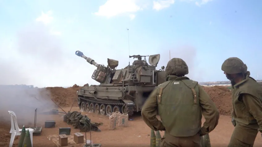 Israel Gears Up for Multi-Faceted Gaza Military Operation. (Photo Internet reproduction)