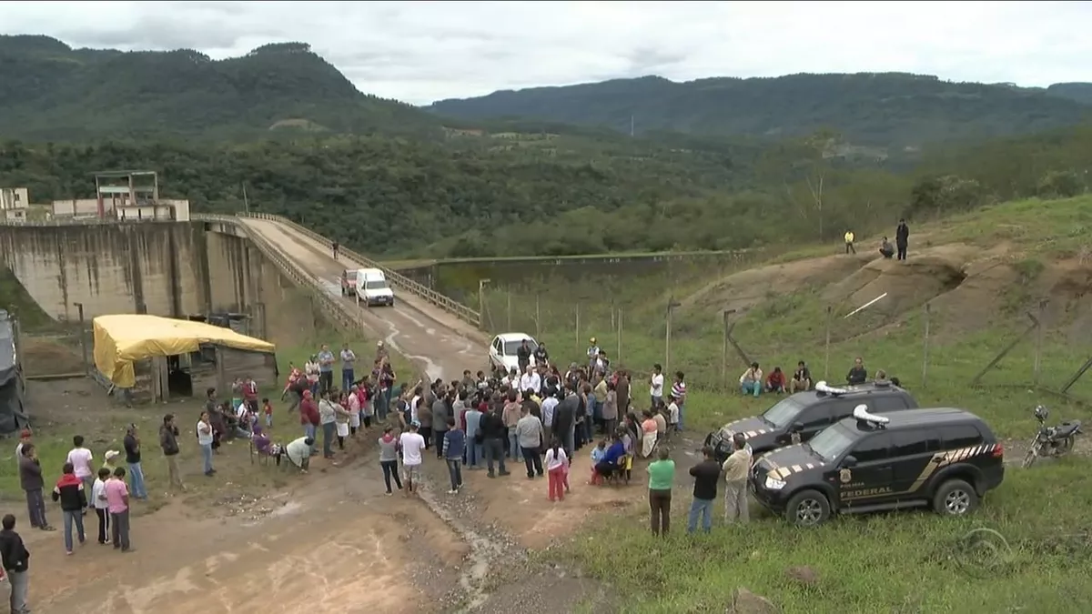 Dam Closure in Santa Catarina Sets Off Indigenous Unrest. (Photo Internet reproduction)