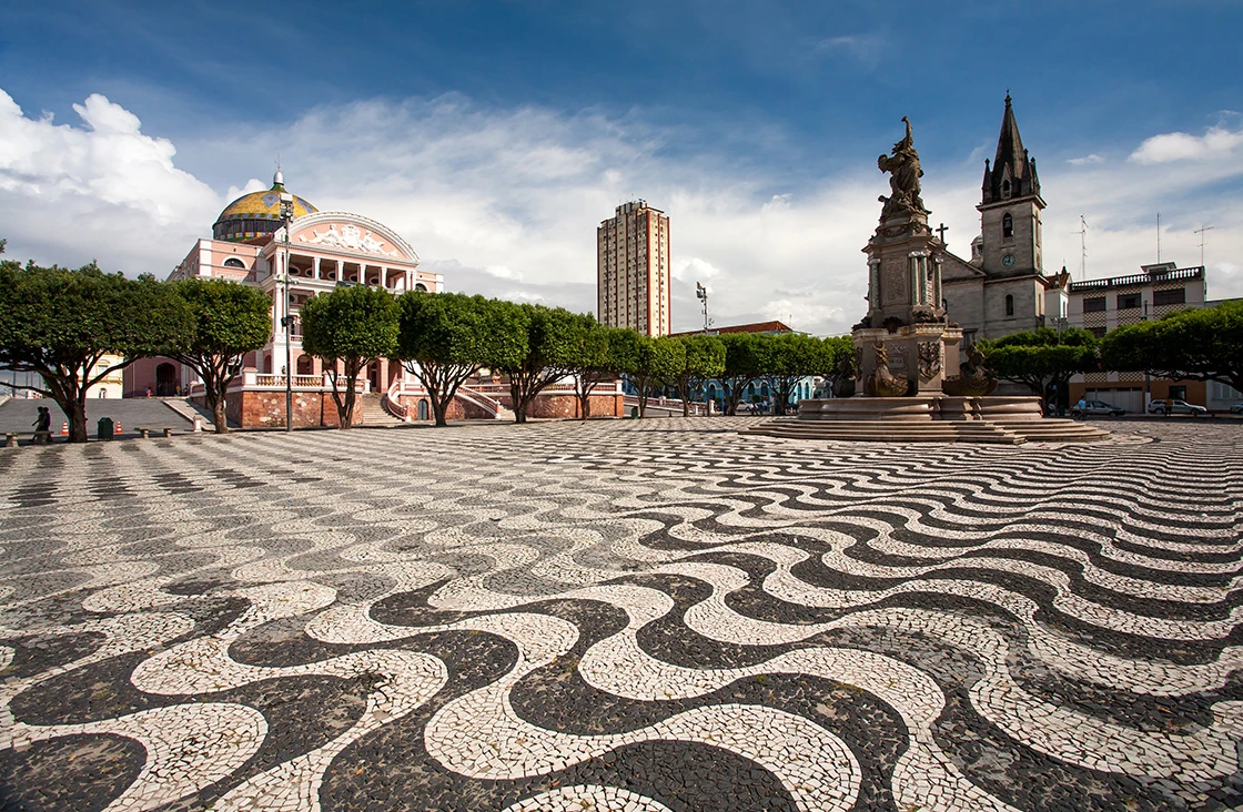 Amazon Drought Hits Brazilian Economy - Manaus, the Amazon capital. (Photo Internet reproduction)