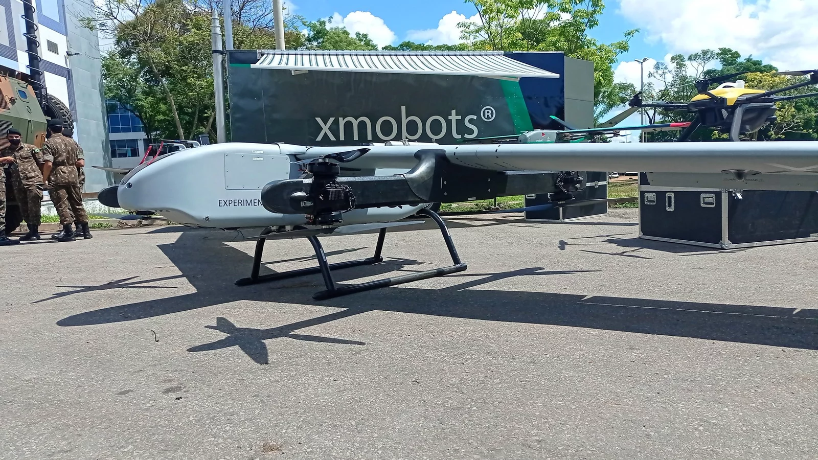 XMobots and Brazilian Army Team Up for Drone-Missile Integration. (Photo Internet reproduction)