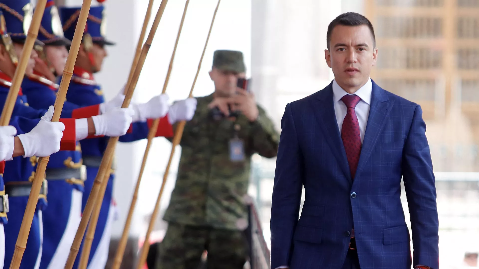 Noboa's Ecuador Eyes Stronger Russia Trade Ties. (Photo Internet reproduction)