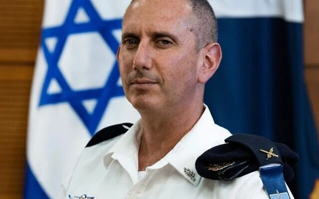 Rear Admiral Daniel Hagari of Israel