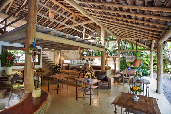 Bahia's Uxua Casa Tops South American Resorts. (Photo Internet reproduction)