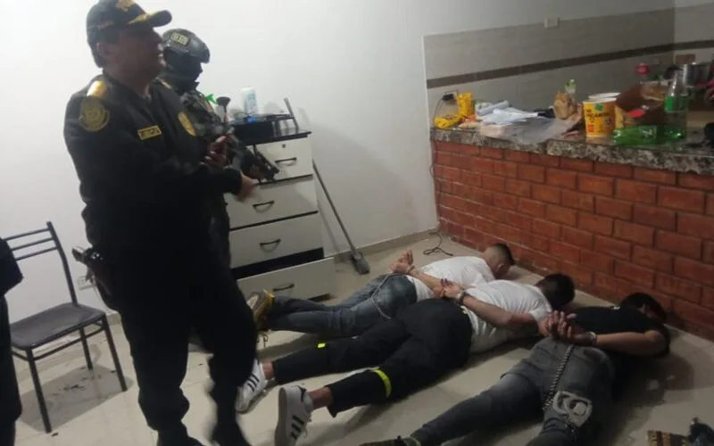 Peru Captures 'Aragua Train' Gang Leader and Members. (Photo Internet reproduction)