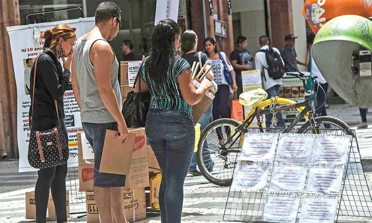Brazil Sees Lowest Unemployment in Nine Years. (Photo Internet reproduction)