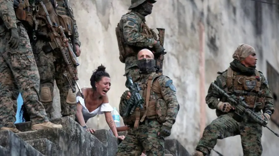 The Tipping Point - Rio's Militias Must Be Eradicated. (Photo Internet reproduction)