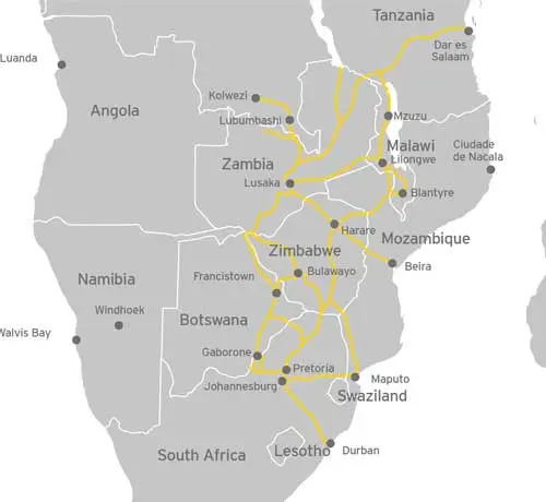 Highways of Opportunity in Africa - North-South Corridor in Southern Africa.