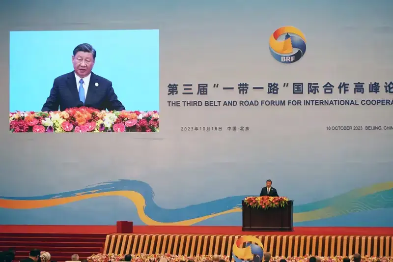 Xi and Putin Talk New Global Vision. (Photo Internet reproduction)