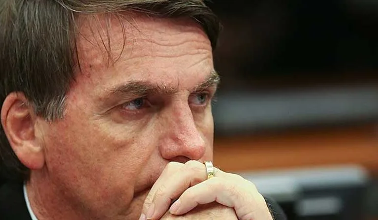 Bolsonaro's Silence in Police Questioning. (Photo Internet reproduction)