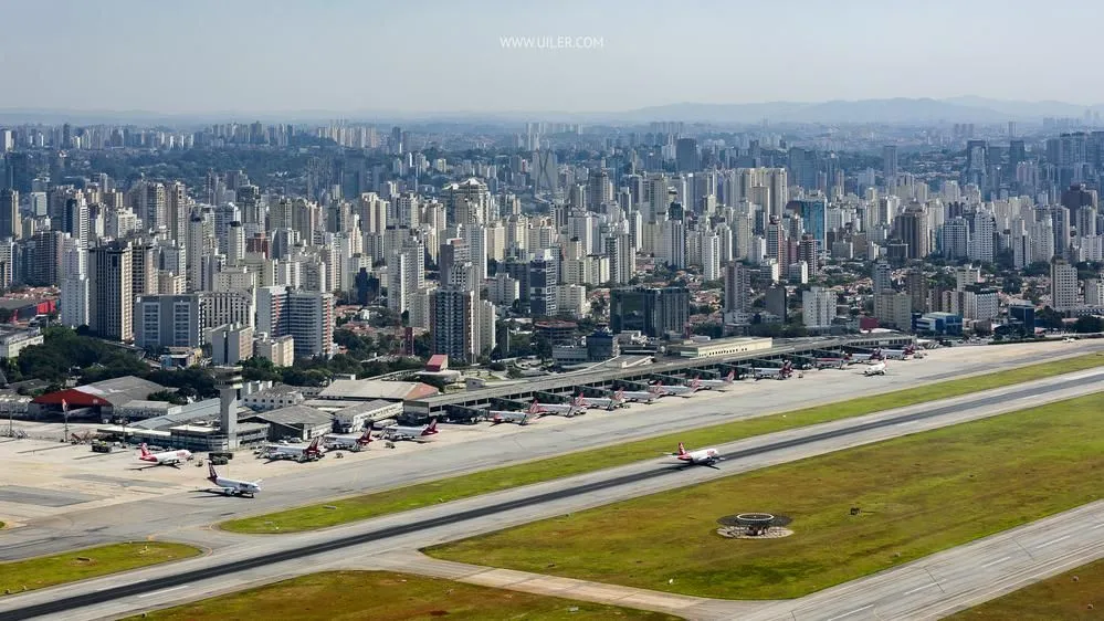 Congonhas São Paulo Eyes Main Runway Small Aircraft Ban. (Photo Internet reproduction)