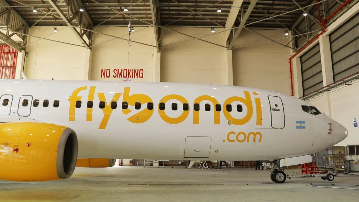 Low Cost Carrrier Flybondi Plans Expansion into Brazil Domestic Market. (Photo Internet reproduction)