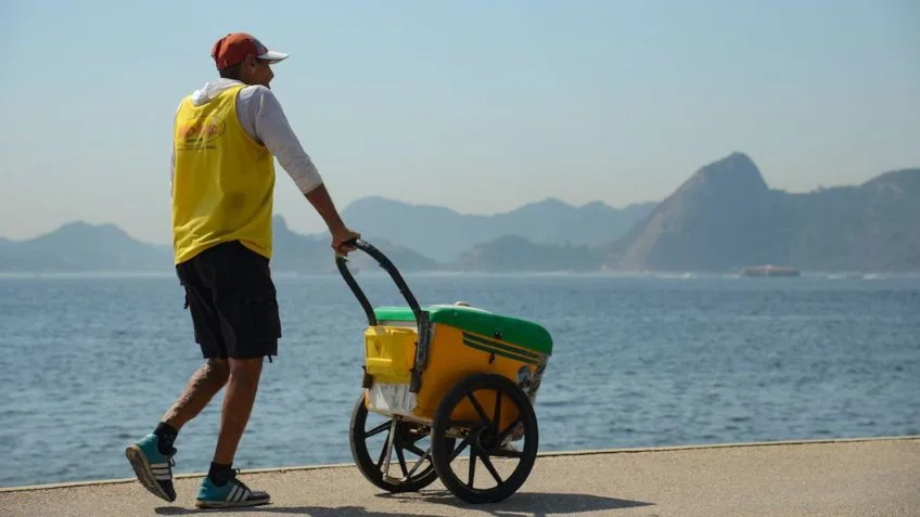Rio Records Highest Temperature of the Year. (Photo Internet reproduction)