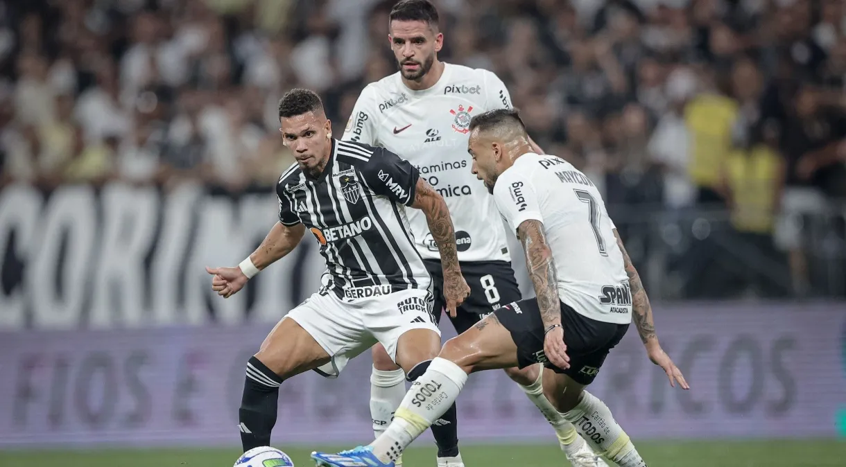 Corinthians and Atlético-MG Draw in Brasileirão Match. (Photo Internet reproduction)