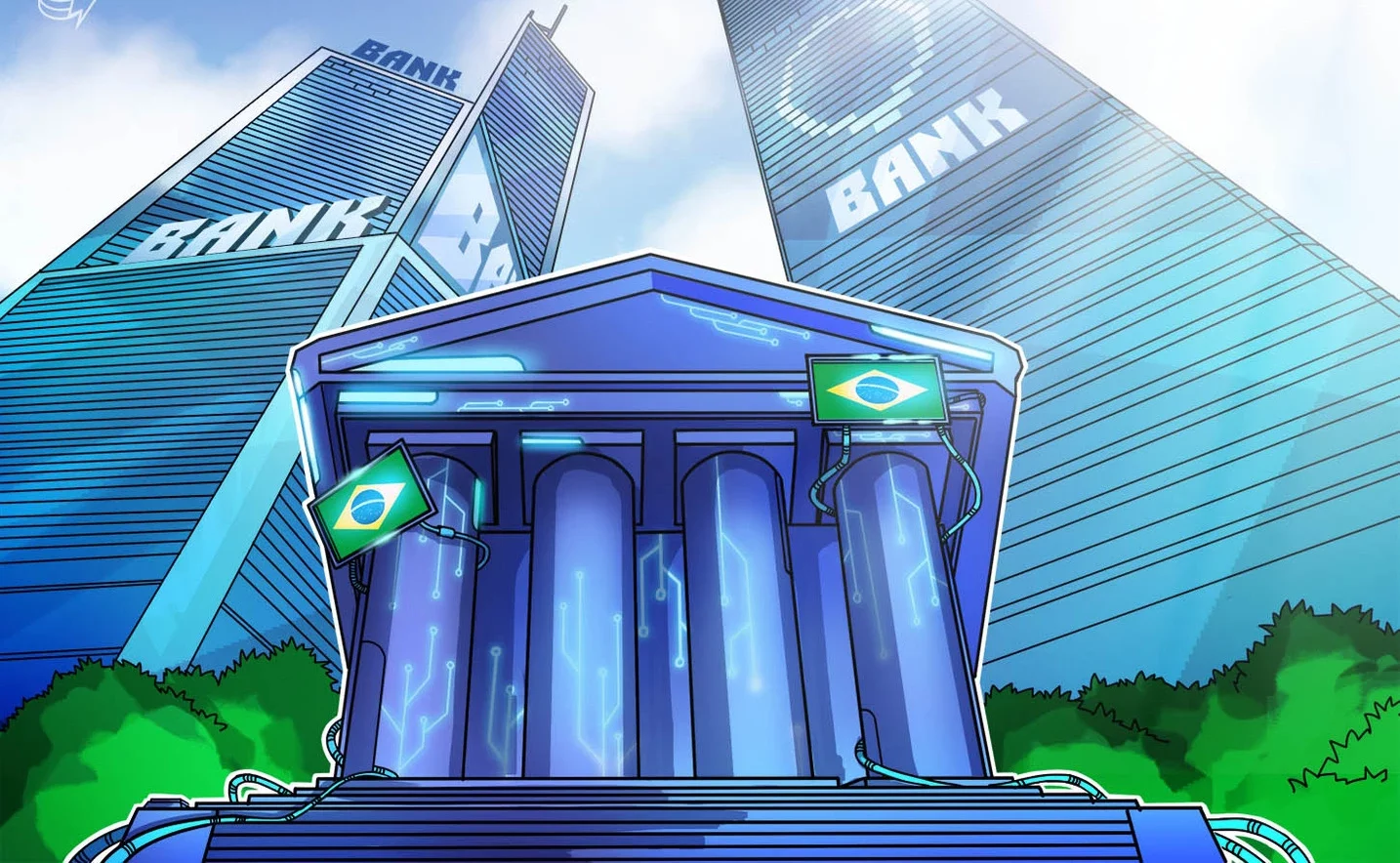 Brazilian Banks' Historic Leap in 2023. (Photo Internet reproduction)