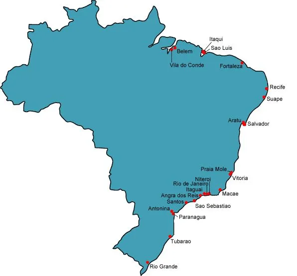 Brazil Hits Record Port Cargo Handling in 2023. (Photo internet reproduction)