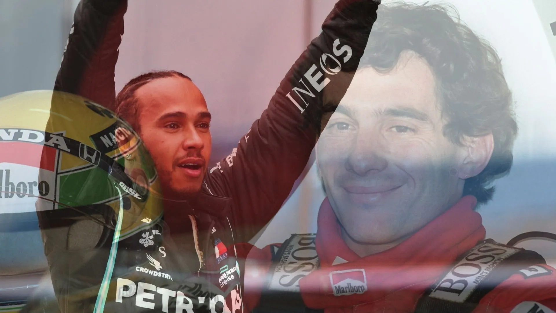 Hamilton's Deep Connection with Senna and Brazil. (Photo Internet reproduction)