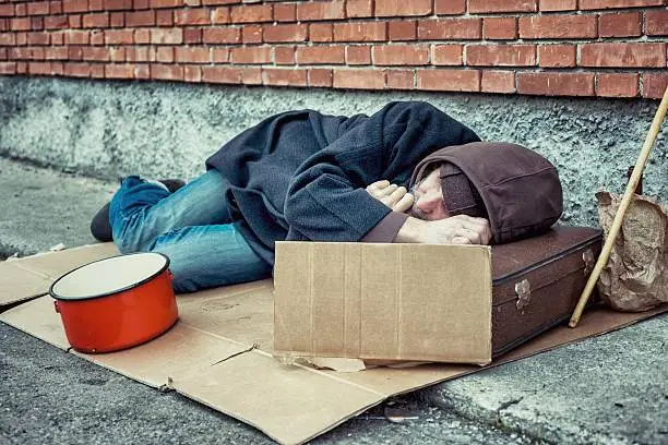homeless