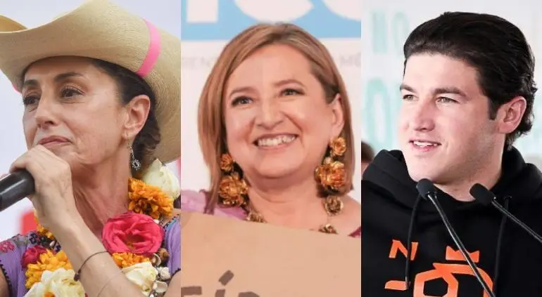 Mexico's 2024 Presidential Race Kicks Off with Three Key Contenders. (Photo Internet reproduction)