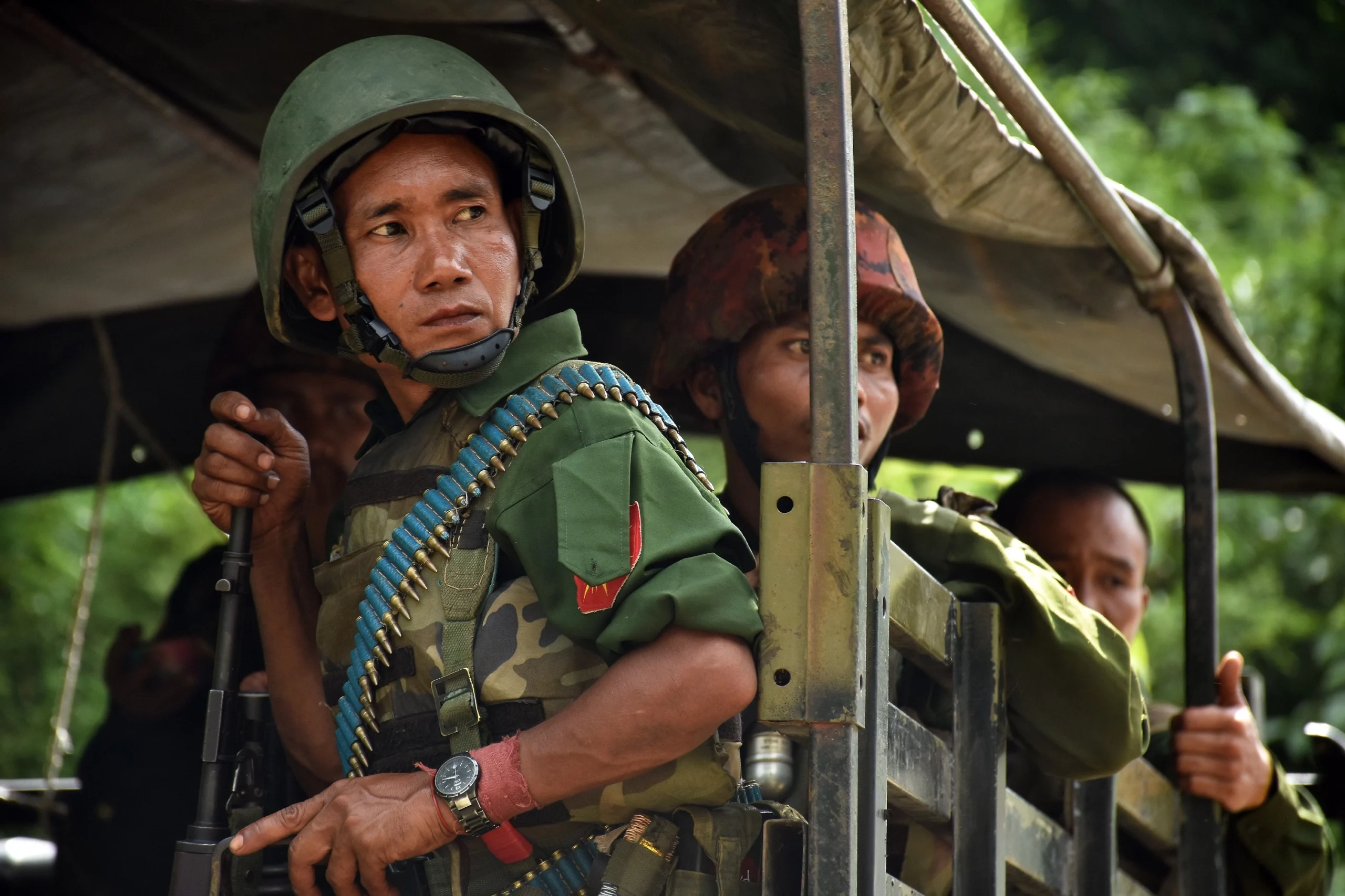 India's Concern Over Myanmar Border Clashes. (Photo Internet reproduction)