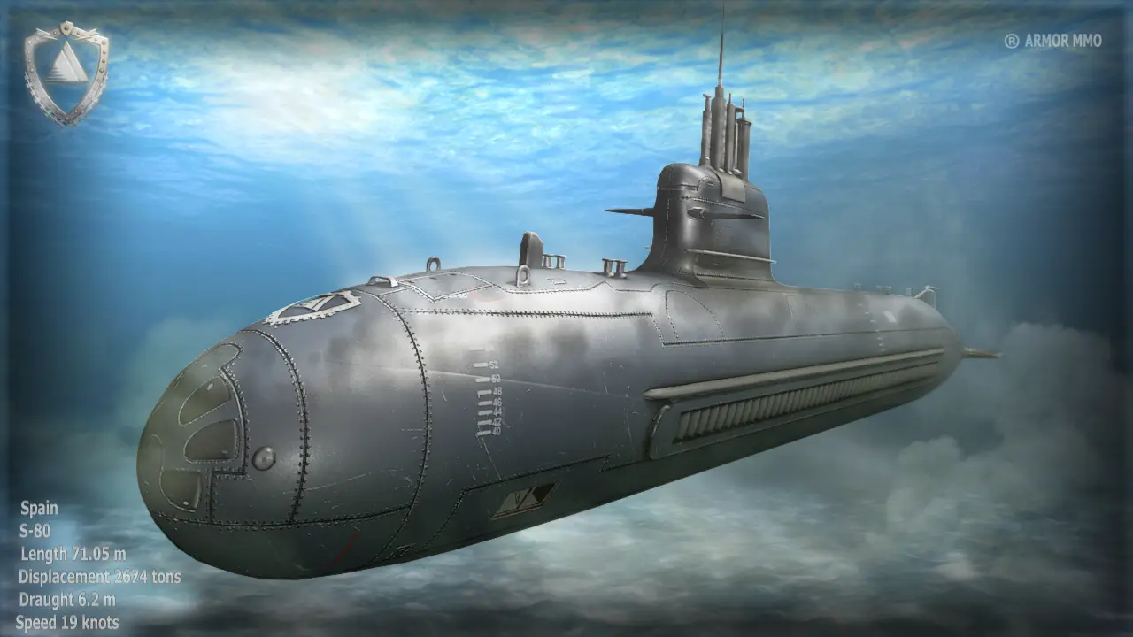 Spain's S-80 Submarine Draws Global Interest. (Photo Internet reproduction)