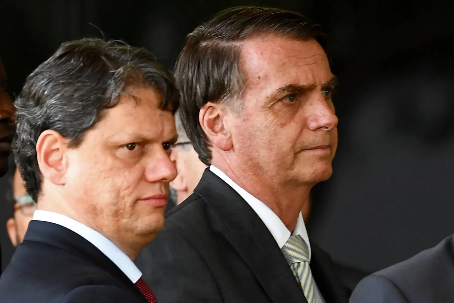 Governor Freitas Declares No Tolerance for Land Invasions in São Paulo - de Freitas with his close ally Jair Bolsonaro. (Photo Internet reproduction)