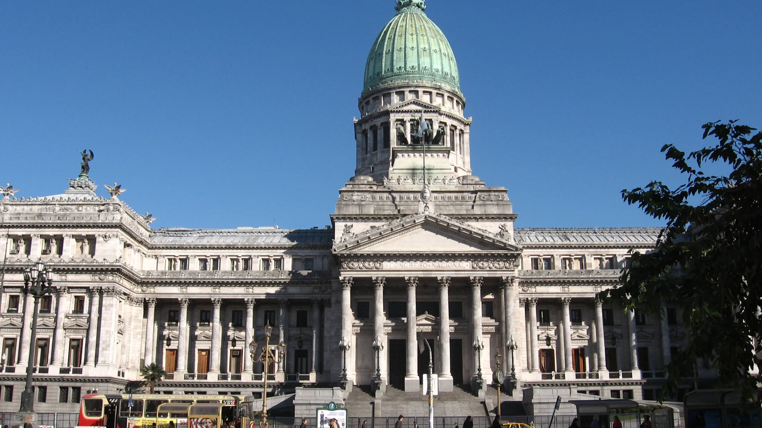 Milei's Agenda: Freedom through Law - Argentine Congress building. (Photo Internet reproduction)