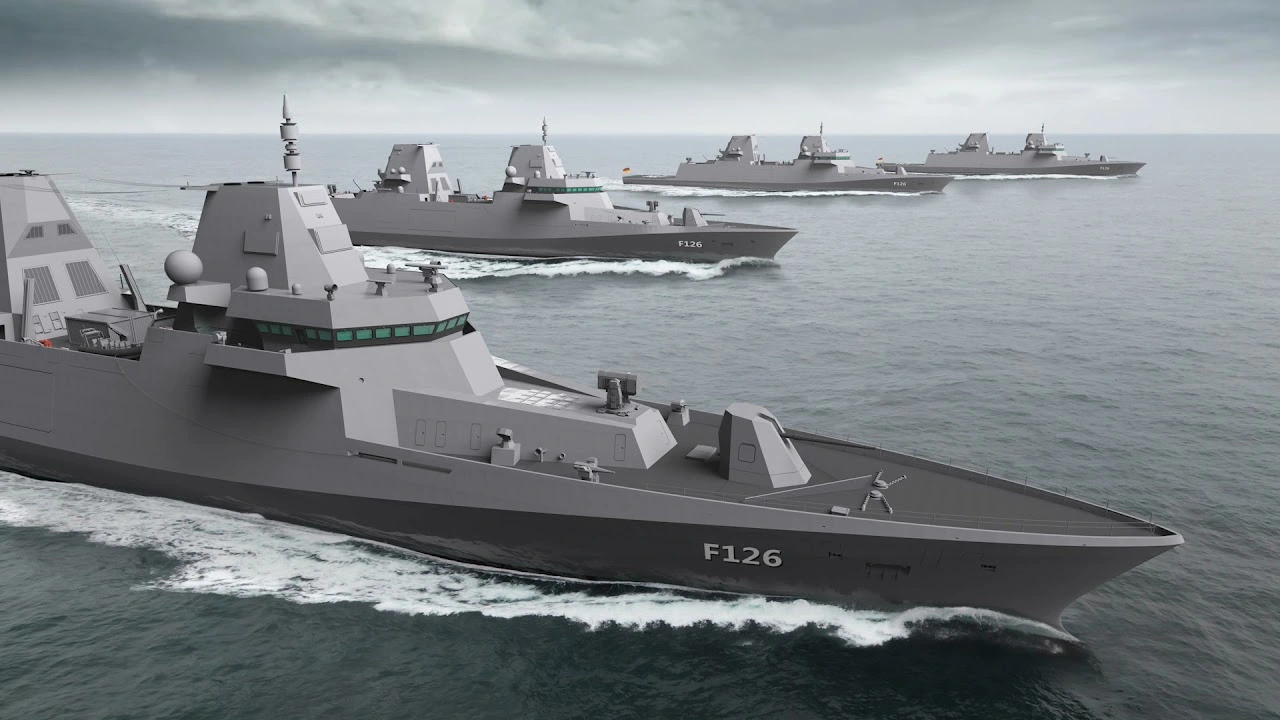 F126 Frigates: Germany's 'Swiss Army Knives' of the Sea. (Photo Internet reproduction)