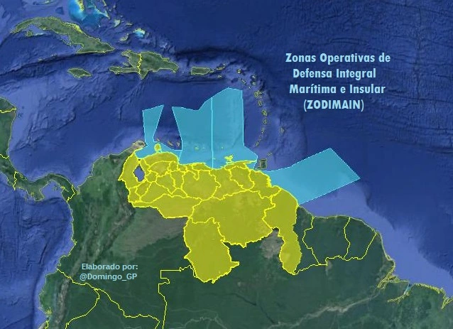 Venezuela's New Military Zone in Disputed Esequibo Area. (Photo Internet reproduction)