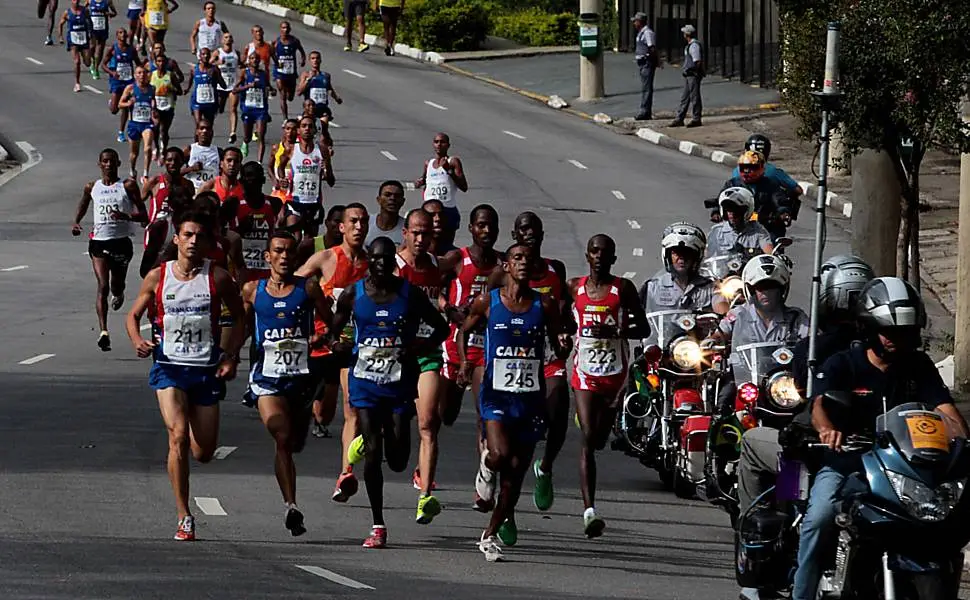 São Paulo's 98th São Silvestre Race. (Photo Internet reproduction)