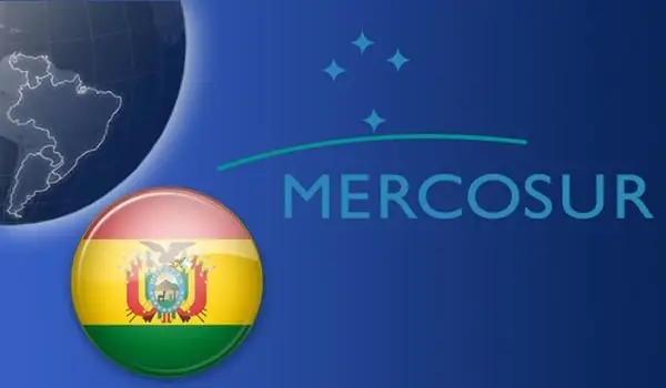 Bolivia's Anticipation for Mercosur Integration. (Photo Internet reproduction)