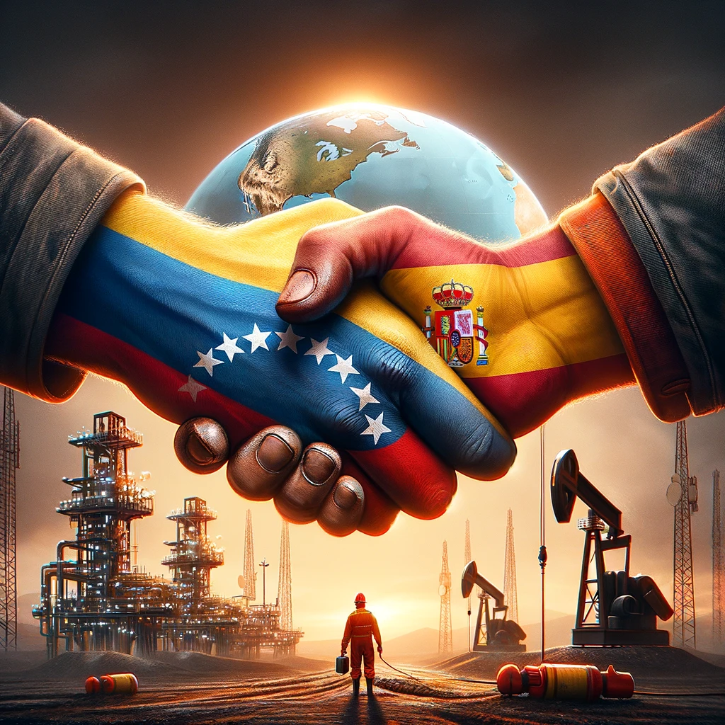 Venezuela and Spain Forge Oil Industry Alliance. (Photo internet reproduction)